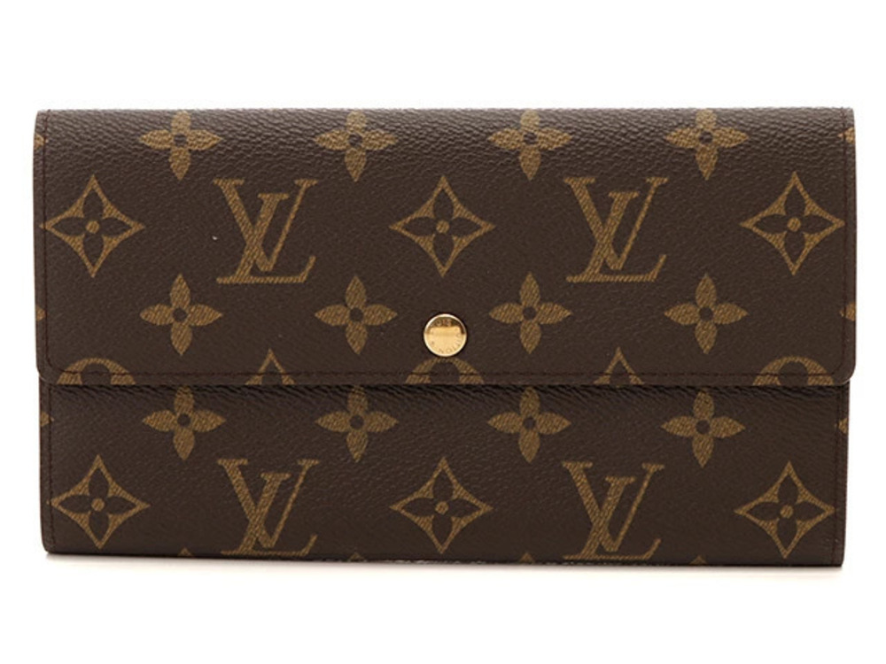 LOUIS VUITTON Pochette Portemonnaie Credit Monogram